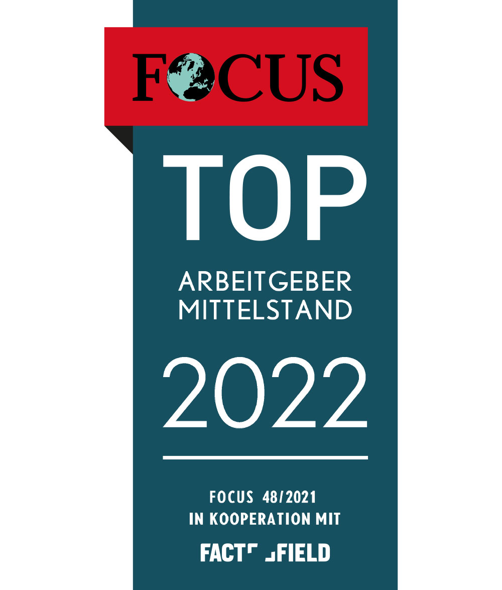 Top Arbeitgeber Focus 2022