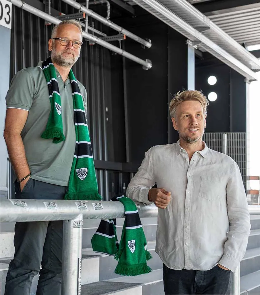 Volker Böckmann und Mark Gieseke