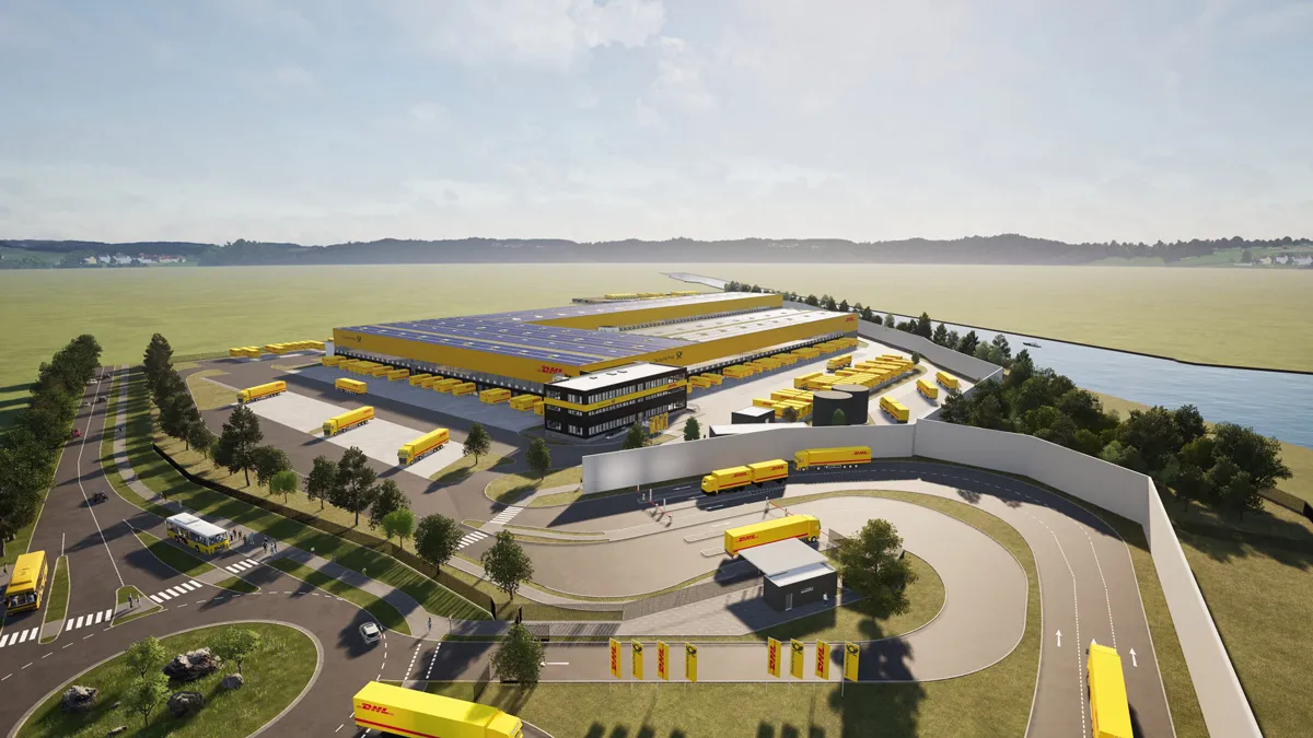 Paketzentrum II Hannover Rendering