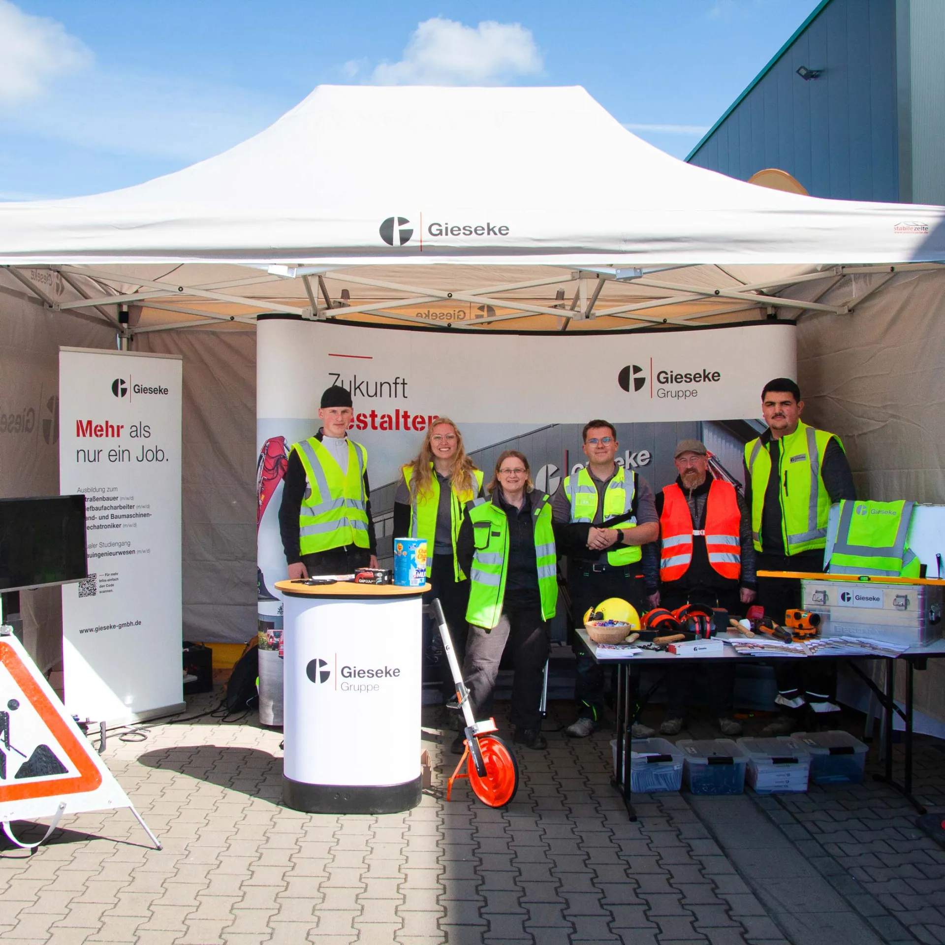 azubimesse stand gieseke