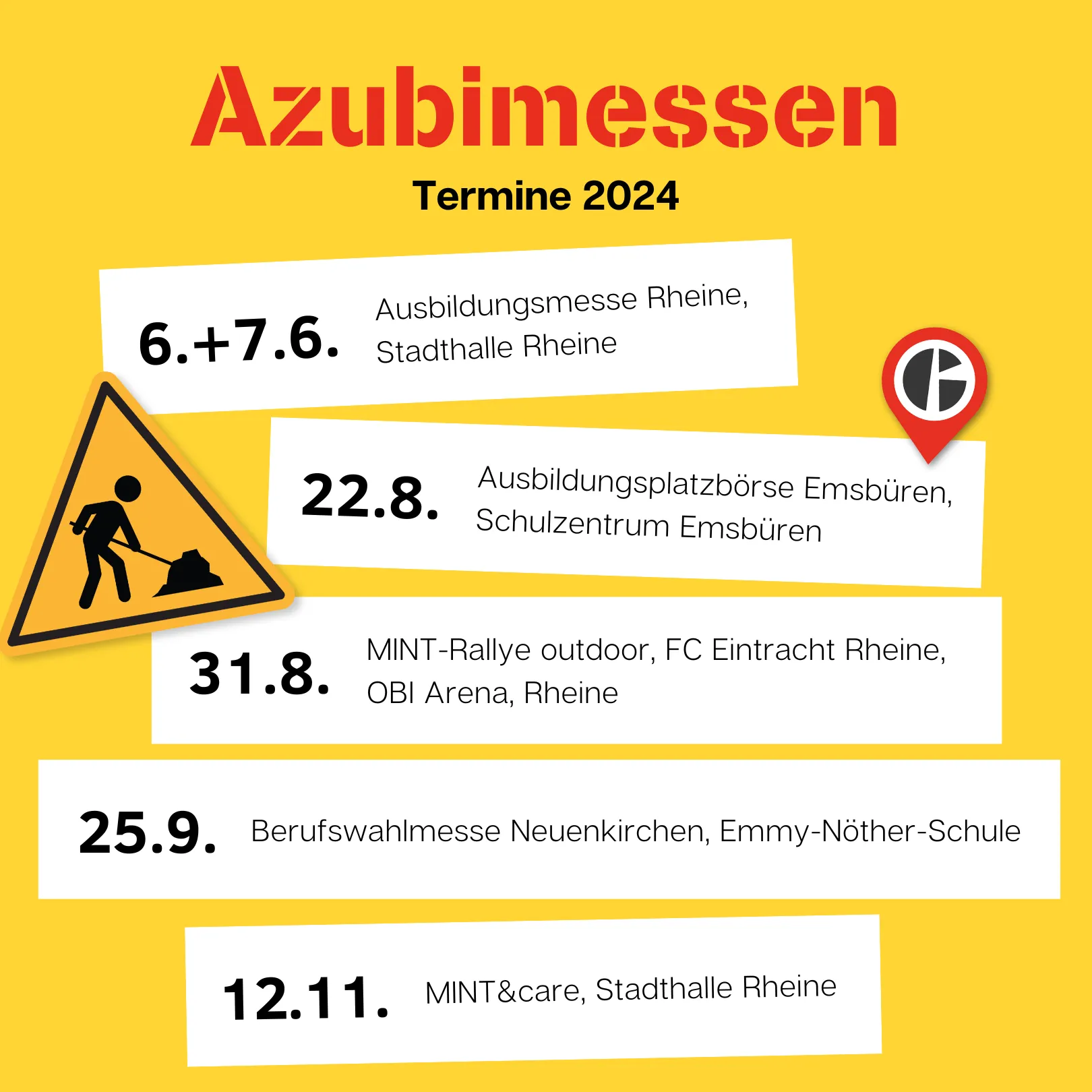 terminübersicht 2024