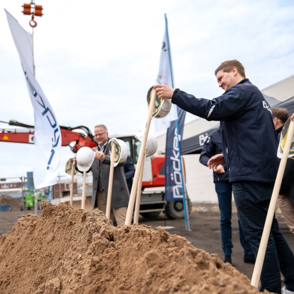 spatenstich in werne