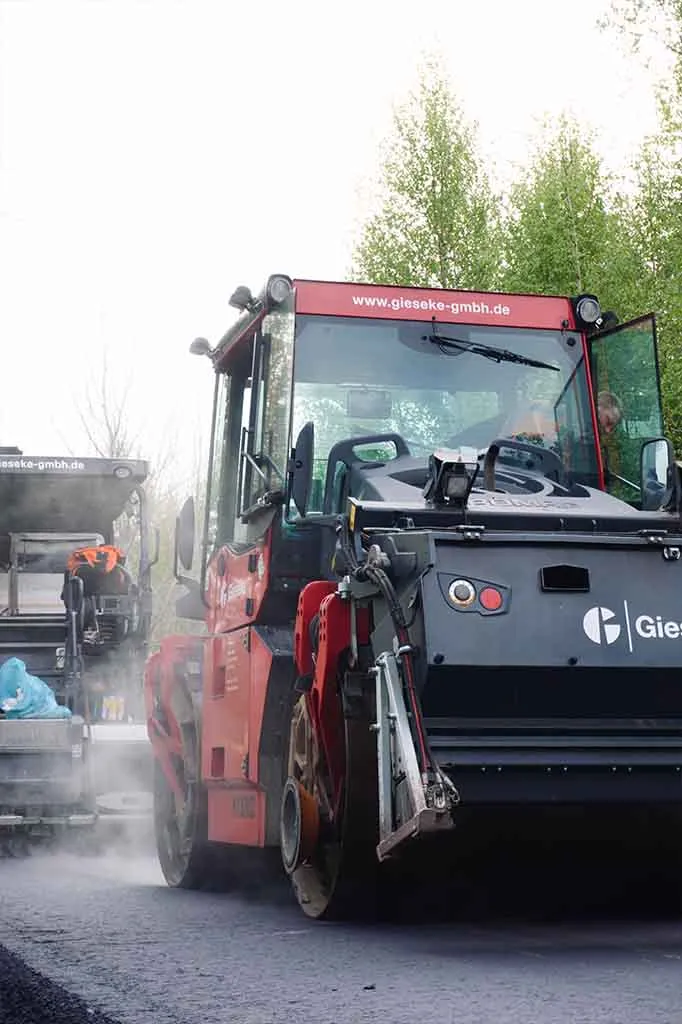 Asphalt Walze Gieseke