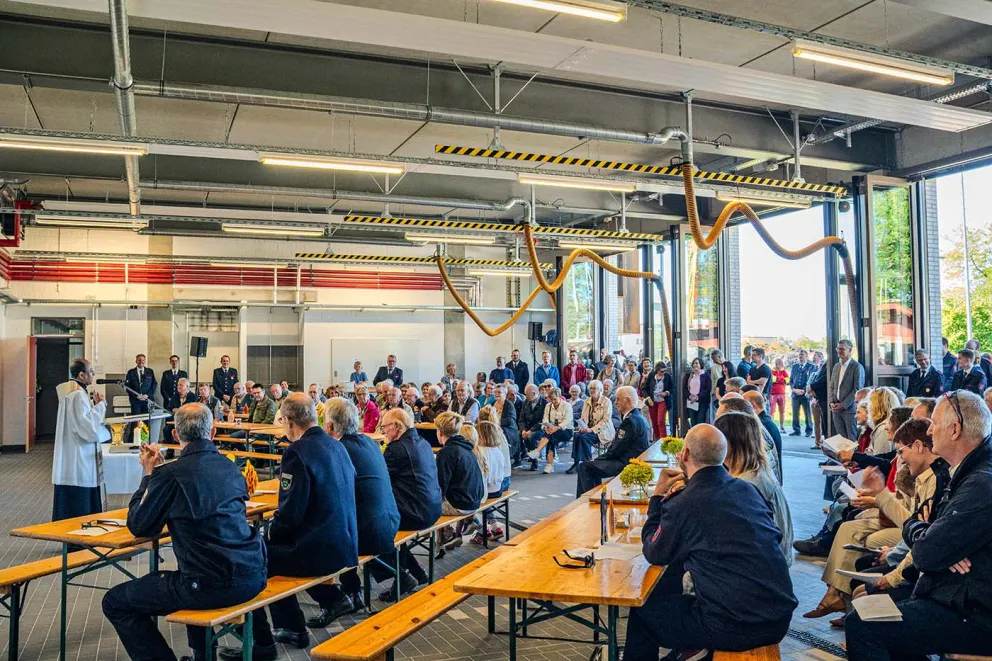 Feuerwache Eröffnung Gottesdienst