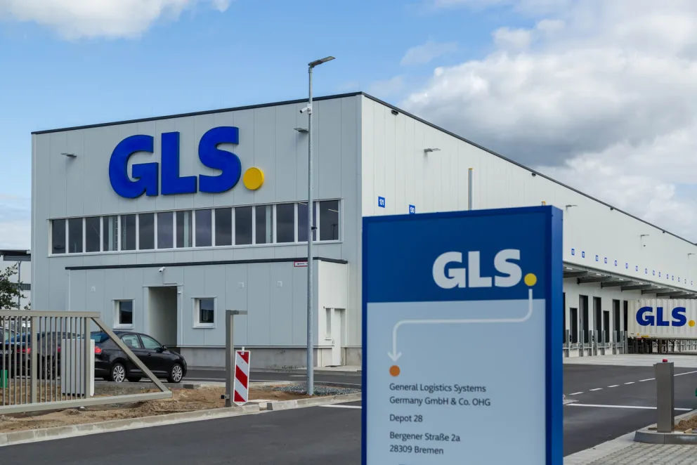 GLS Depot 28 Gebäude Außenaufnahme