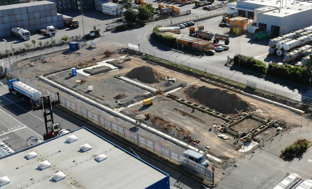 Parkhaus Baustelle